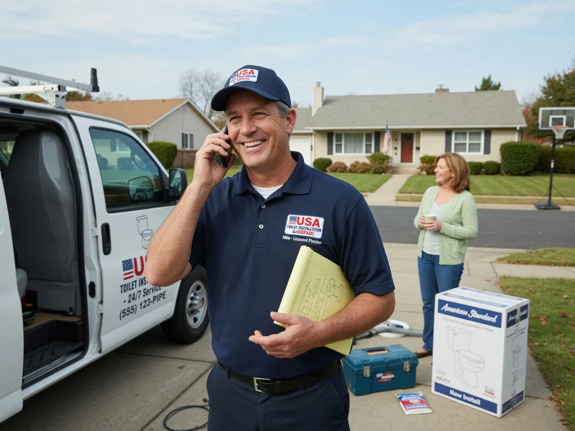 Toilet Installation Headrick, OK FAQs